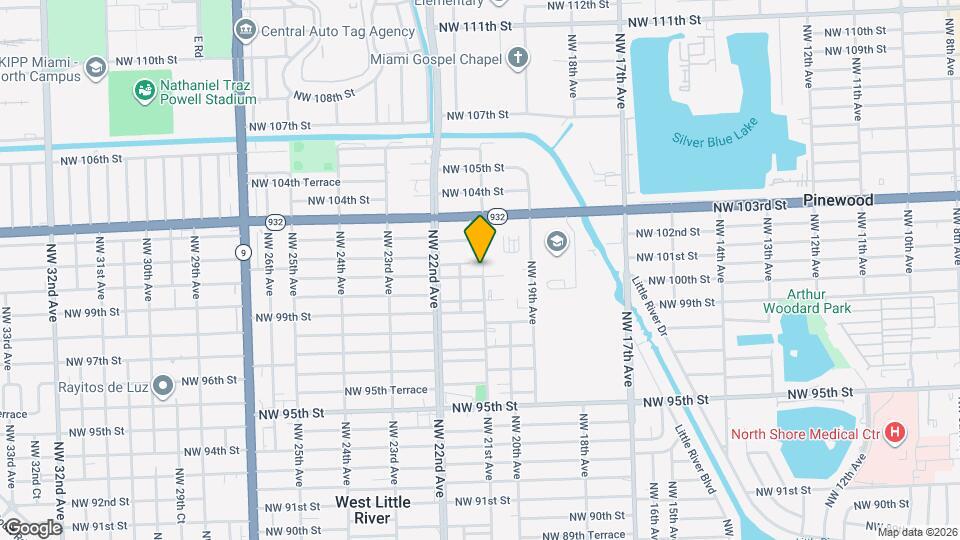 2111 NW 100th St Map and Location Details