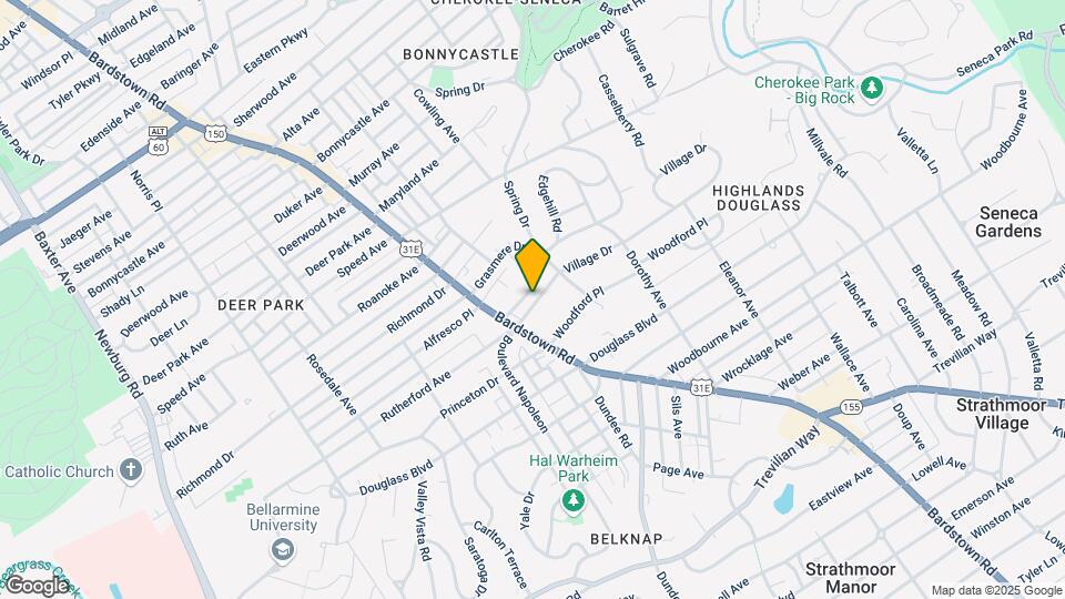 2014 Lauderdale Rd Map and Location Details