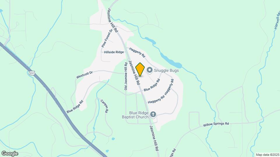 4107 Jasmine Hill Rd Mapa y Detalles de la Ubicación
