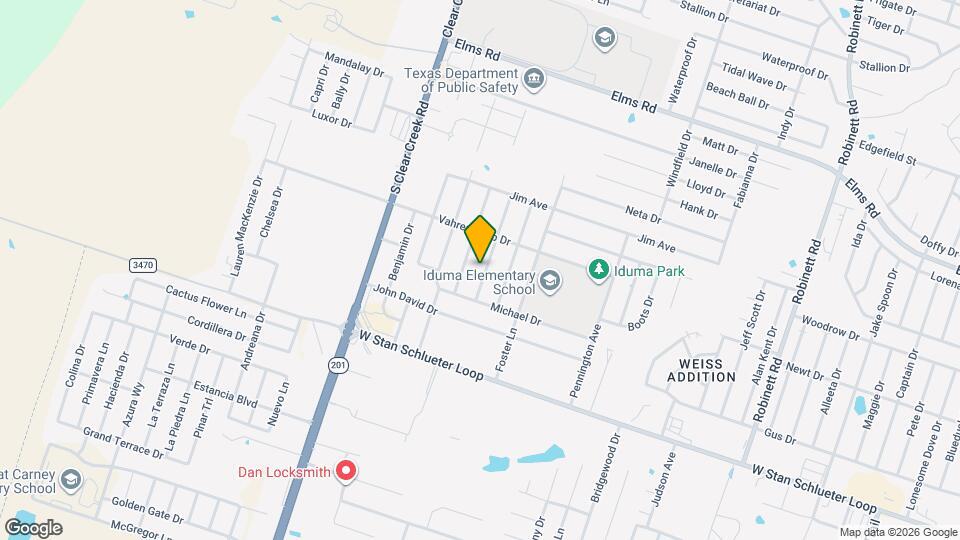 4401 Ethel Ave Map and Location Details