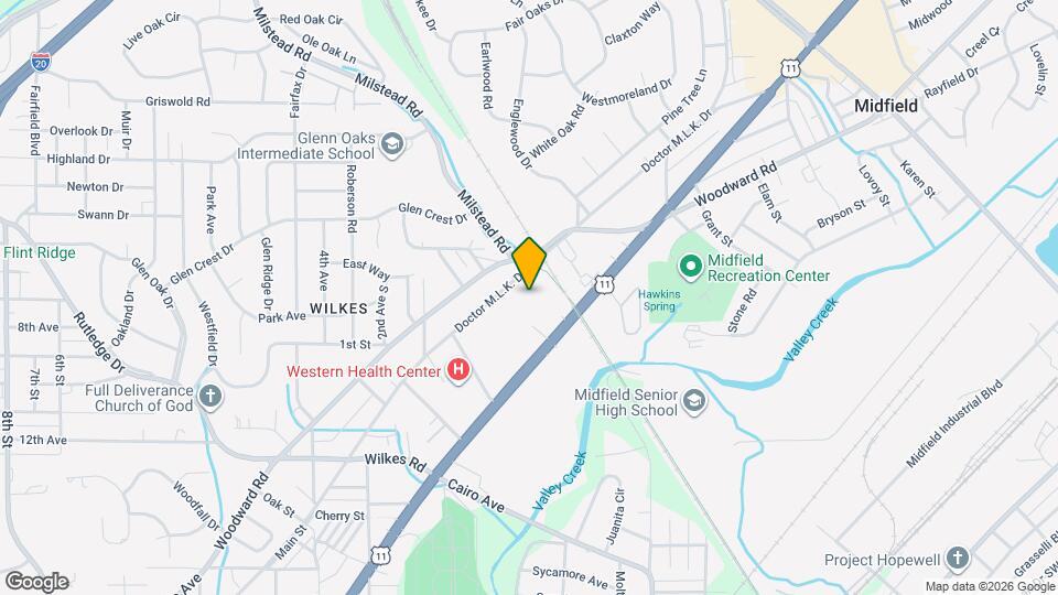 1429 Freda Dr Map and Location Details