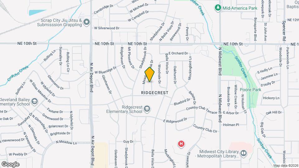 3321 Pleasant Dr Mapa y Detalles de la Ubicación