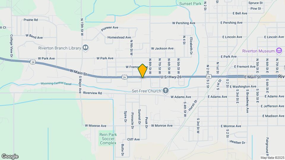 821 W Main St, Unit 821-1 Map and Location Details