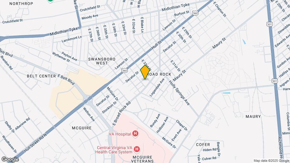 3406 Stockton St Map and Location Details