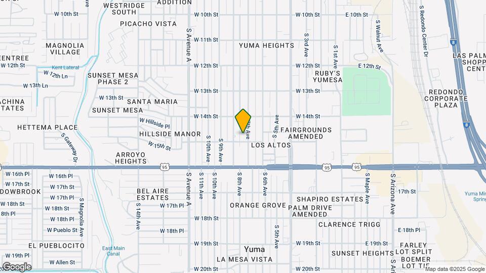 1480 S 7th Ave Map and Location Details