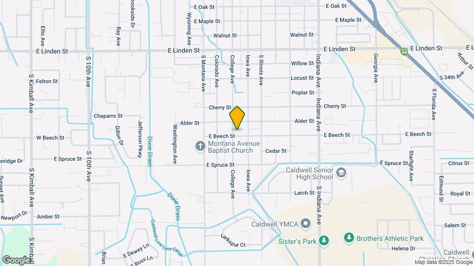 1505 E Beech St Map and Location Details