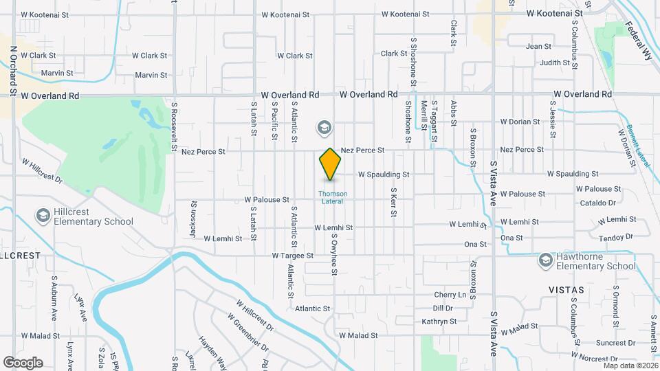 1939 S Owyhee St Map and Location Details