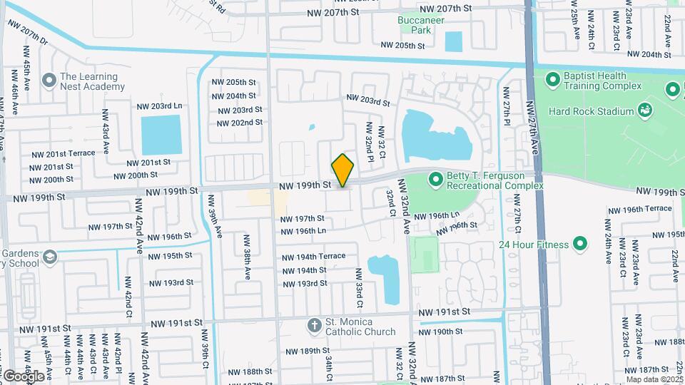 3358 NW 198th Ter Map and Location Details