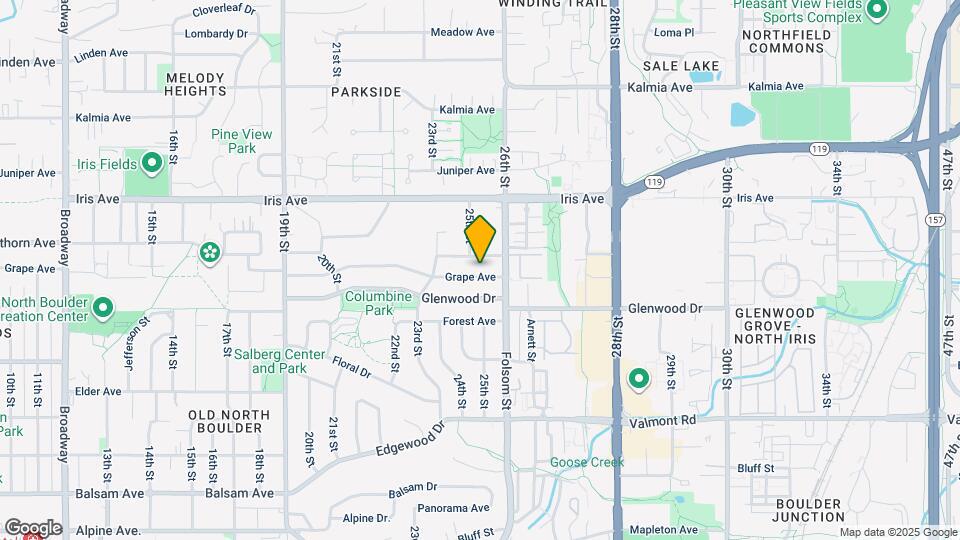 2515 Grape Ave, Unit #B Map and Location Details