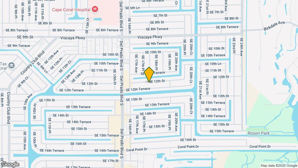 1728 SE 12th St Map and Location Details