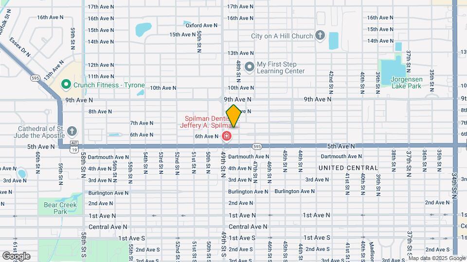 4821 6th Ave N Map and Location Details