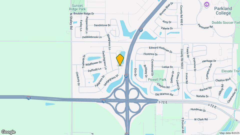 802 Sedgegrass Dr Map and Location Details