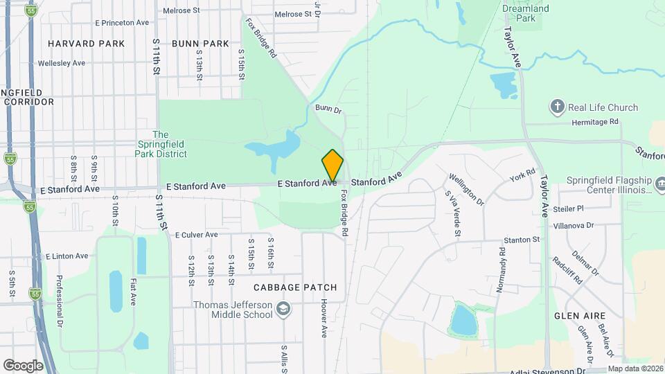 1806 E Stanford Ave Map and Location Details