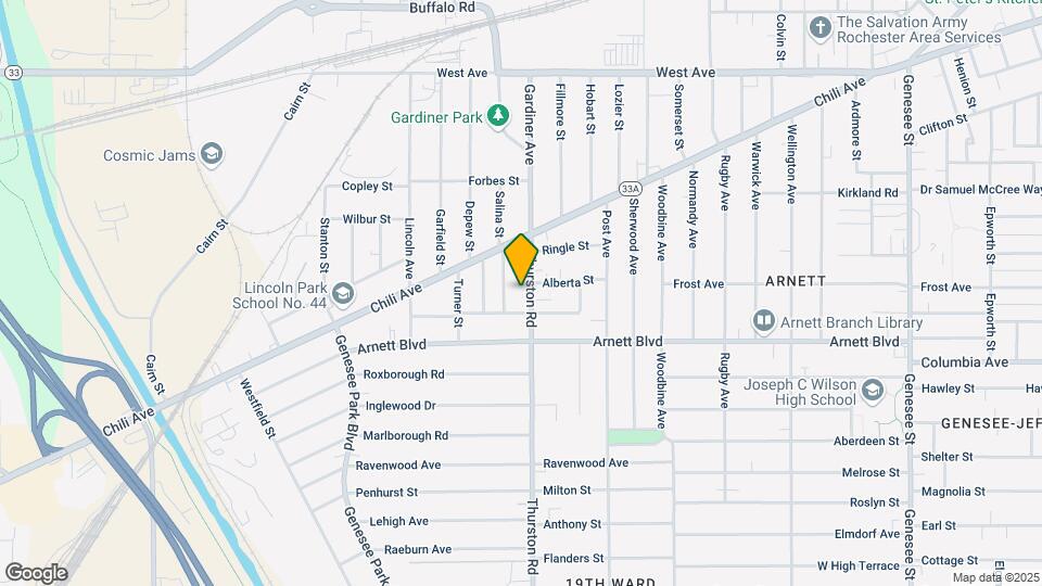 87-89 Thurston Rd-Unit -89 Thurston - Down Map and Location Details