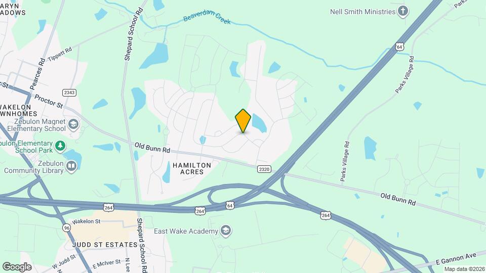 444 Brisk Dr Map and Location Details