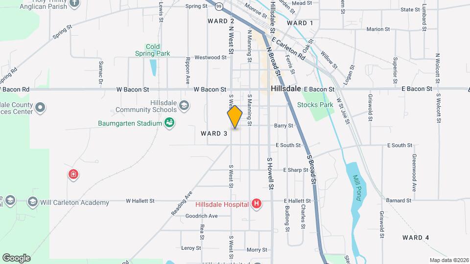 59 S West St Rentals in Hillsdale, MI