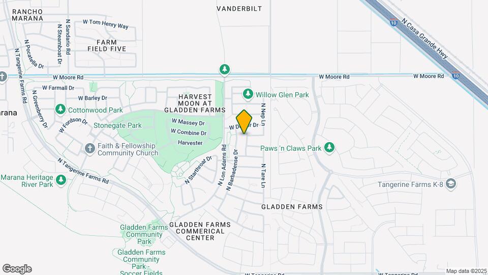 12557 N Hirsutum Dr Map and Location Details