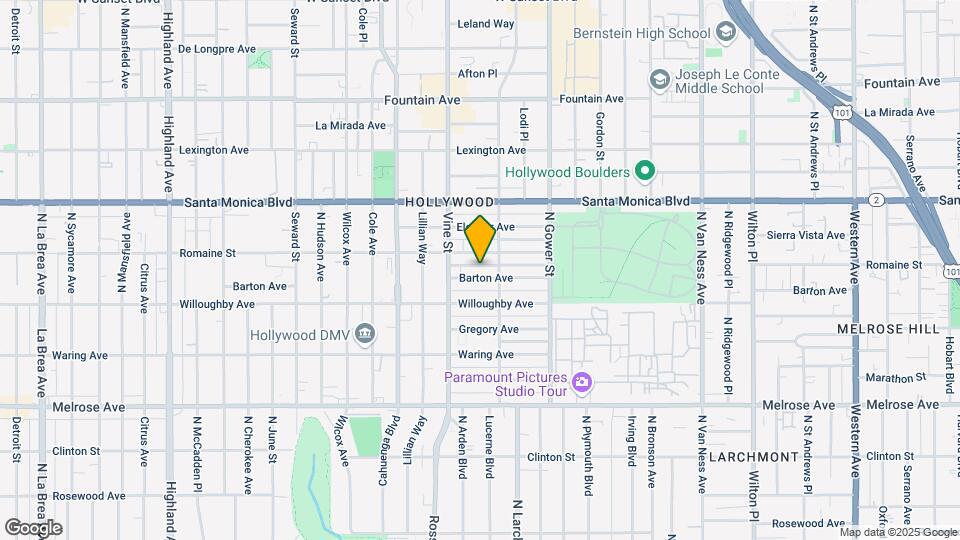 6023 Barton Ave Map and Location Details