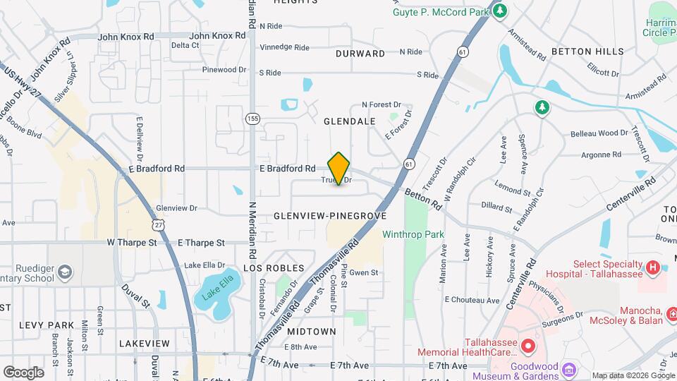 606 Collins Dr Map and Location Details