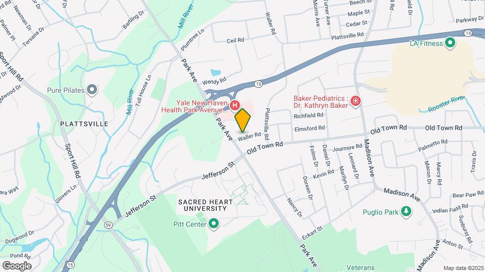 100 Waller Rd Mapa y Detalles de la Ubicación