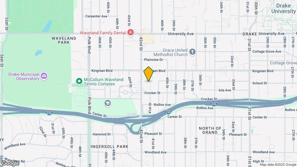 926 41st St Map and Location Details