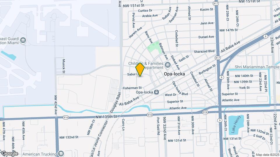 Opa Locka Apartments Map and Location Details
