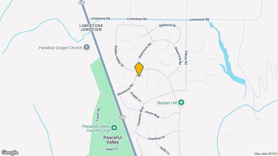 6151 Shamrock Rd Map and Location Details