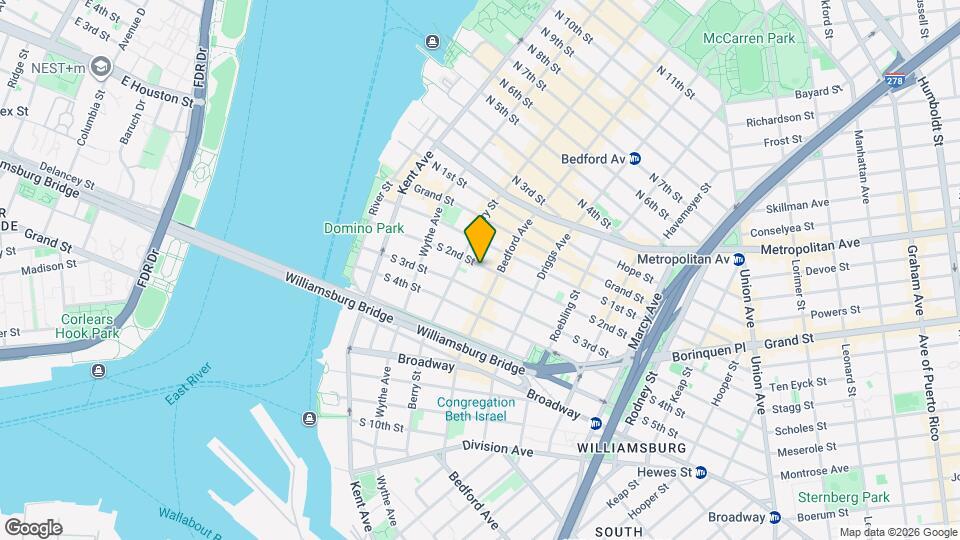 122 S 2nd St-Unit -B Mapa y Detalles de la Ubicación