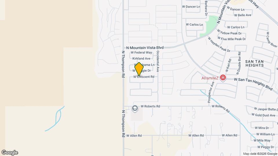4515 W Crescent Rd Map and Location Details