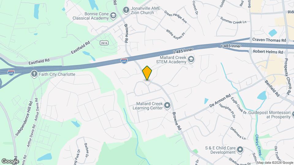 10908 White Stag Dr Mapa y Detalles de la Ubicación