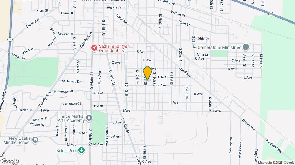 1218 S 18th St Mapa y Detalles de la Ubicación