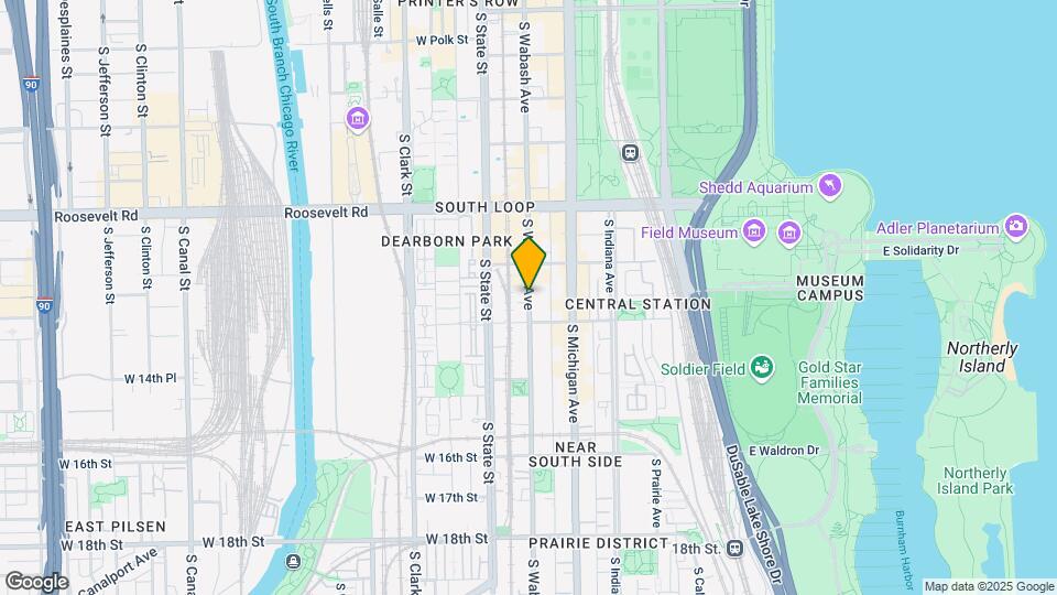 1362 S Wabash Ave Map and Location Details