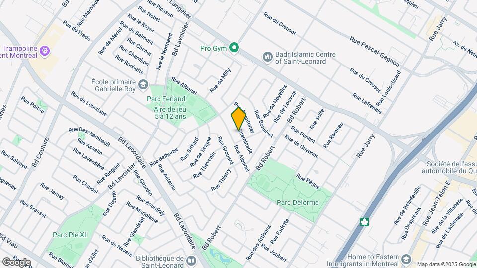 8532-8536A Chaminade Rue Map and Location Details