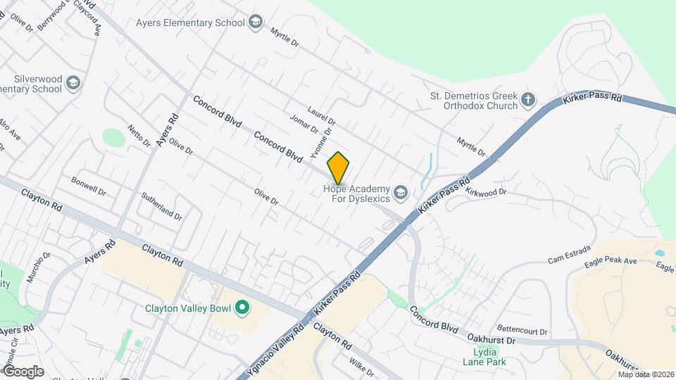 5272 Concord Blvd Mapa y Detalles de la Ubicación