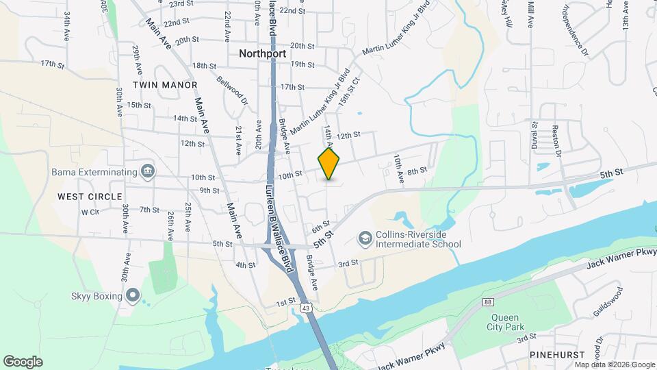 1410 9th St Map and Location Details