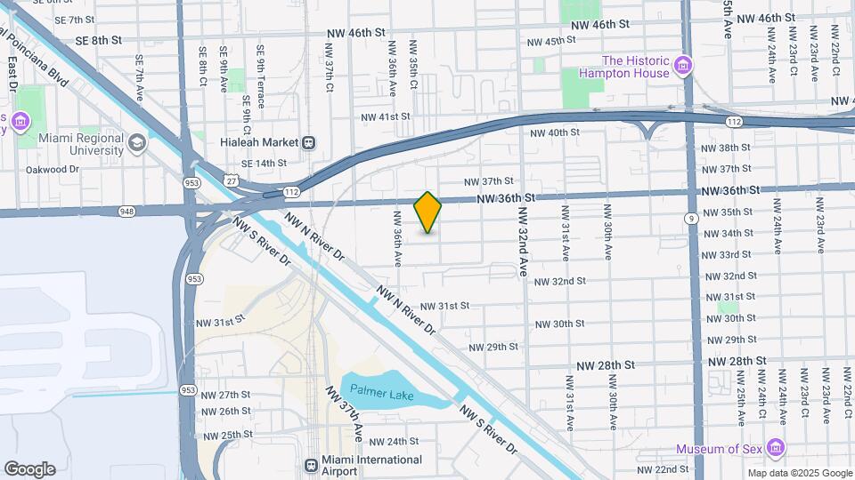 3529 NW 34th St Map and Location Details