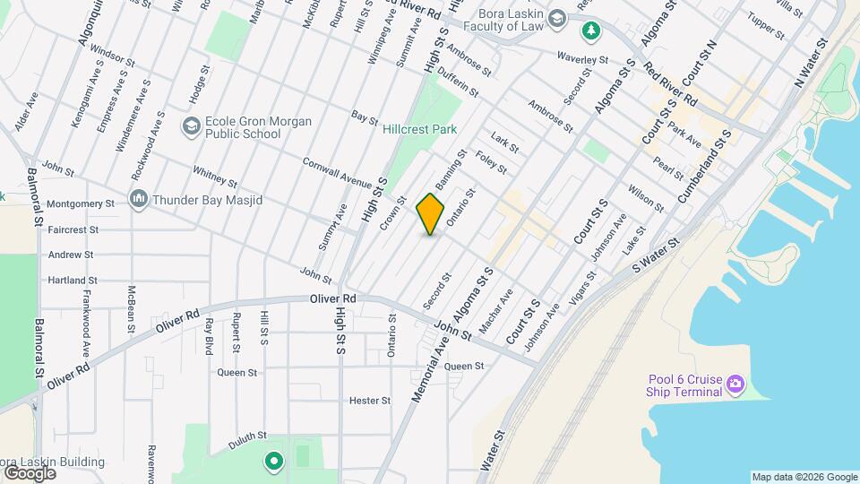 62 Ontario St Map and Location Details