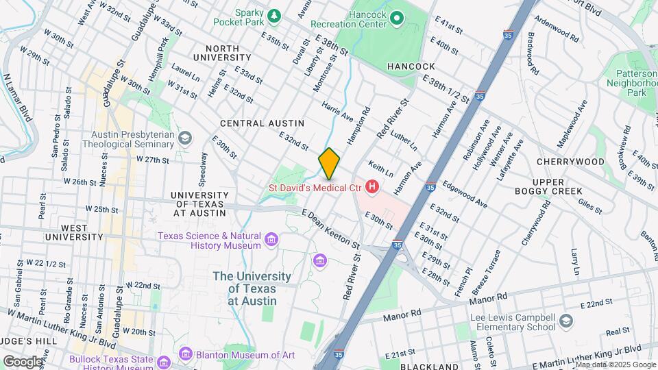 815 E 31st St Map and Location Details