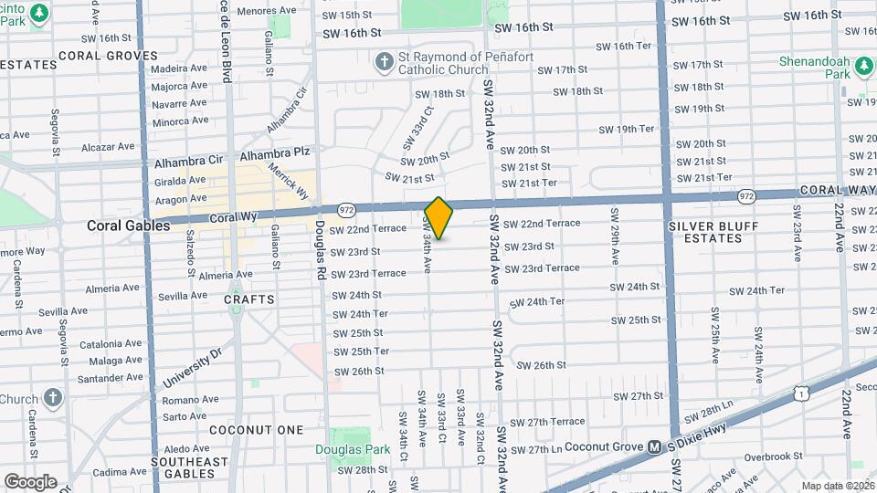 3347 SW 23rd St Map and Location Details