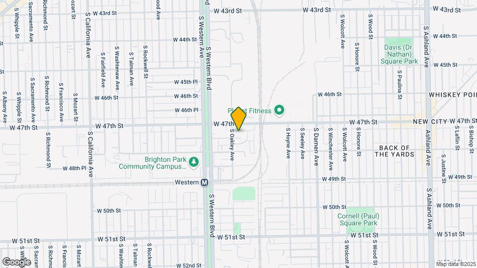 2246 W 47th Pl Map and Location Details
