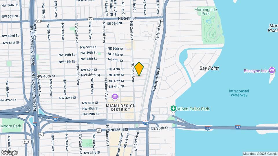 231 NE 45th St Map and Location Details