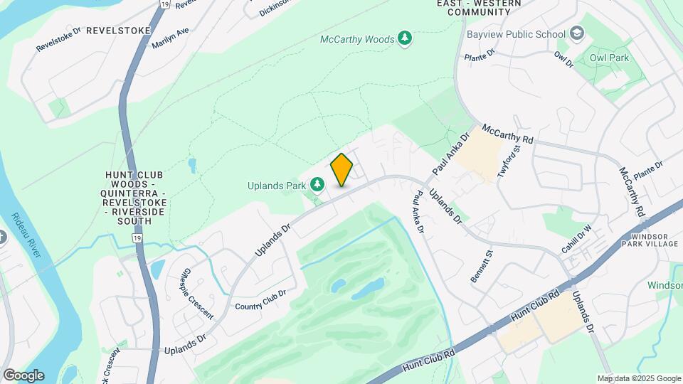 3181 Uplands Dr Map and Location Details