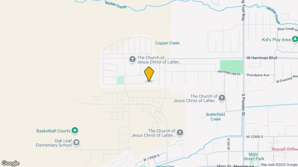 12568 Ezra Cir Basement, Unit Basement Mapa y Detalles de la Ubicación