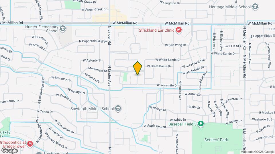 2528 N Bobcat Way Map and Location Details