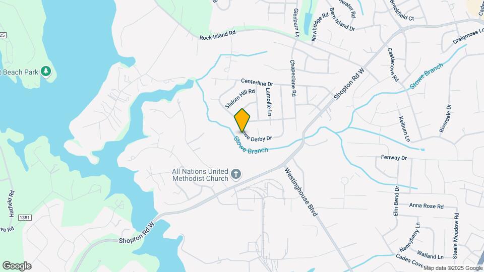 5229 Stowe Derby Dr Map and Location Details