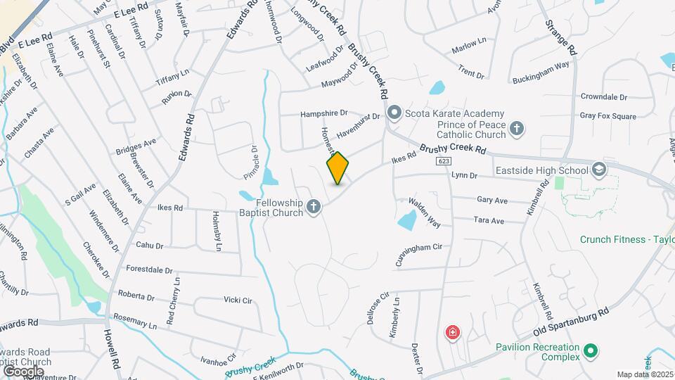 703 Ikes Rd Map and Location Details