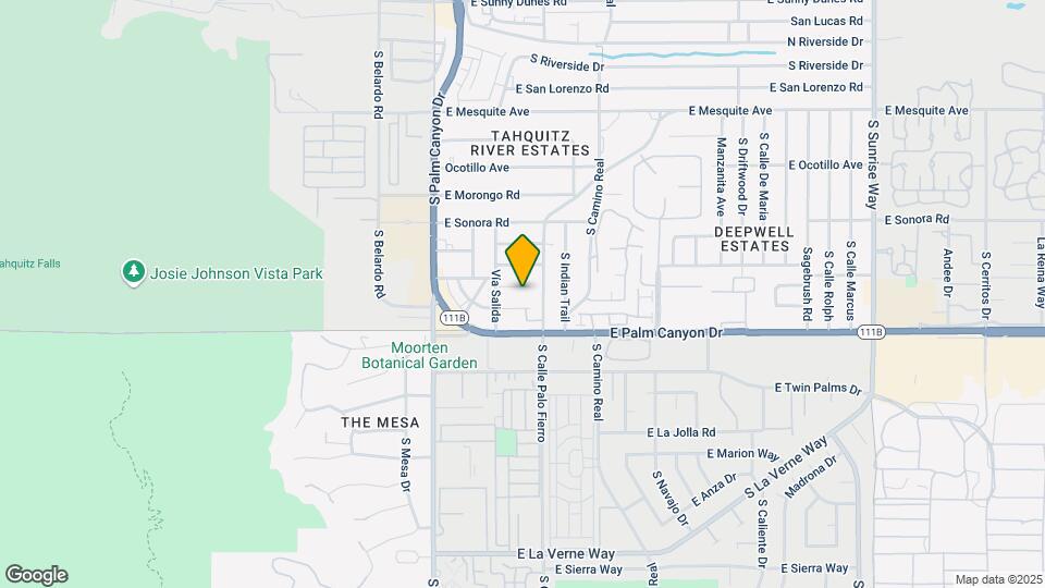 459 Avenida Olancha Mapa y Detalles de la Ubicación