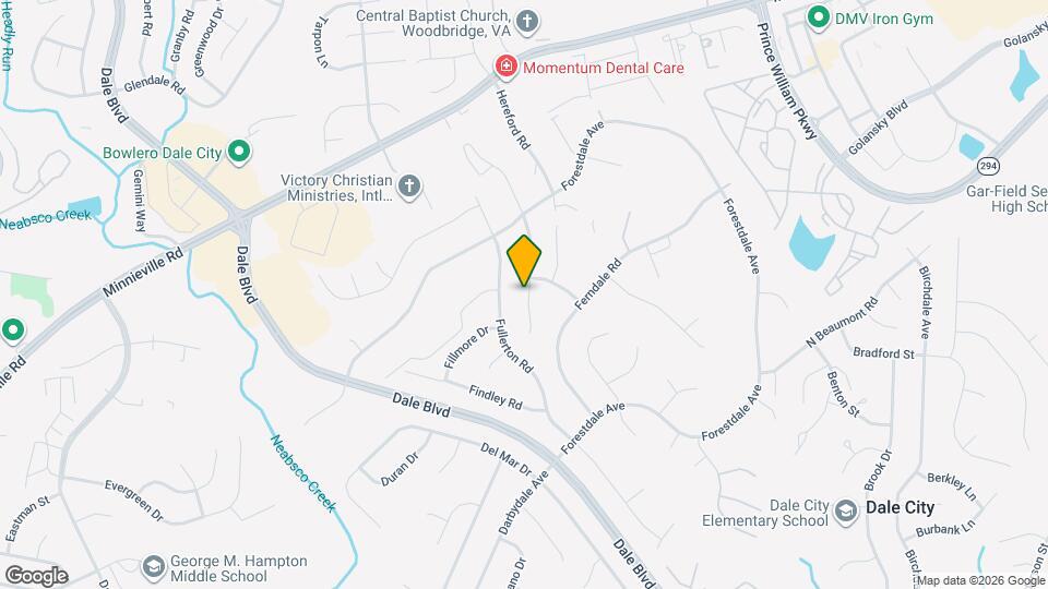 14220 Fallbrook Ln Mapa y Detalles de la Ubicación