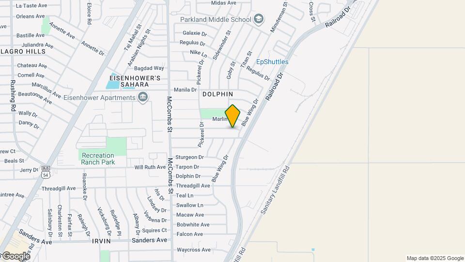 5934 Flounder Dr Map and Location Details