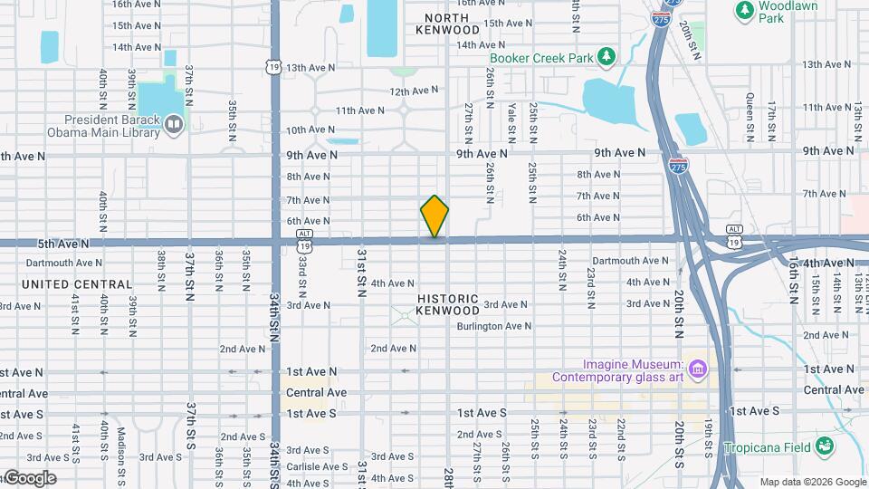 2824 5th Ave N Map and Location Details